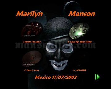 2003-11-07 Mexico City, Mexico - Foro del Sol (MetalFest) Screenshot 1