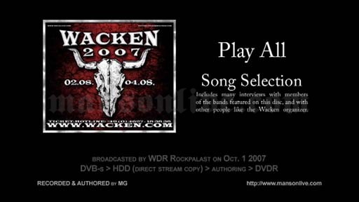 2007-08-xx Wacken, Germany (Wacken Open Air) Screenshot 1