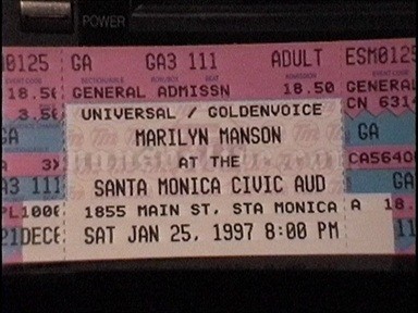 1997-01-25 Santa Monica, CA - Civic Auditorium Screenshot 1