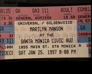 1997-01-25 Santa Monica, CA - Civic Auditorium Screenshot 1