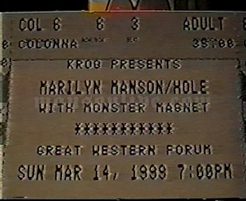 1999-03-14 Inglewood, CA - The Forum Screenshot 1