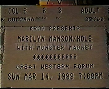 1999-03-14 Inglewood, CA - The Forum Screenshot 1